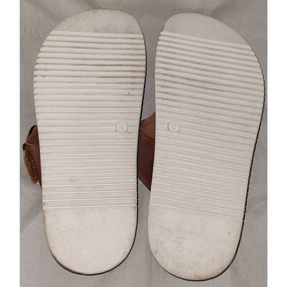 Izod Ladies' Charcy Strap Sandal Brown Size 6 M - Picture 6 of 6